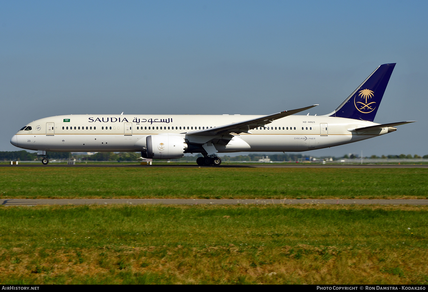 Aircraft Photo of HZ-AR23 | Boeing 787-9 Dreamliner | Saudia - Saudi Arabian Airlines | AirHistory.net #237448
