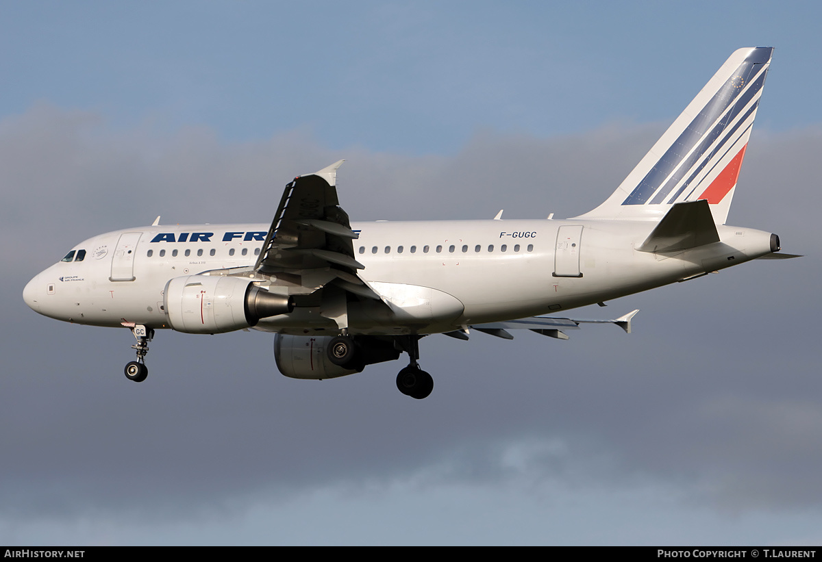 Aircraft Photo of F-GUGC | Airbus A318-111 | Air France | AirHistory.net #237449