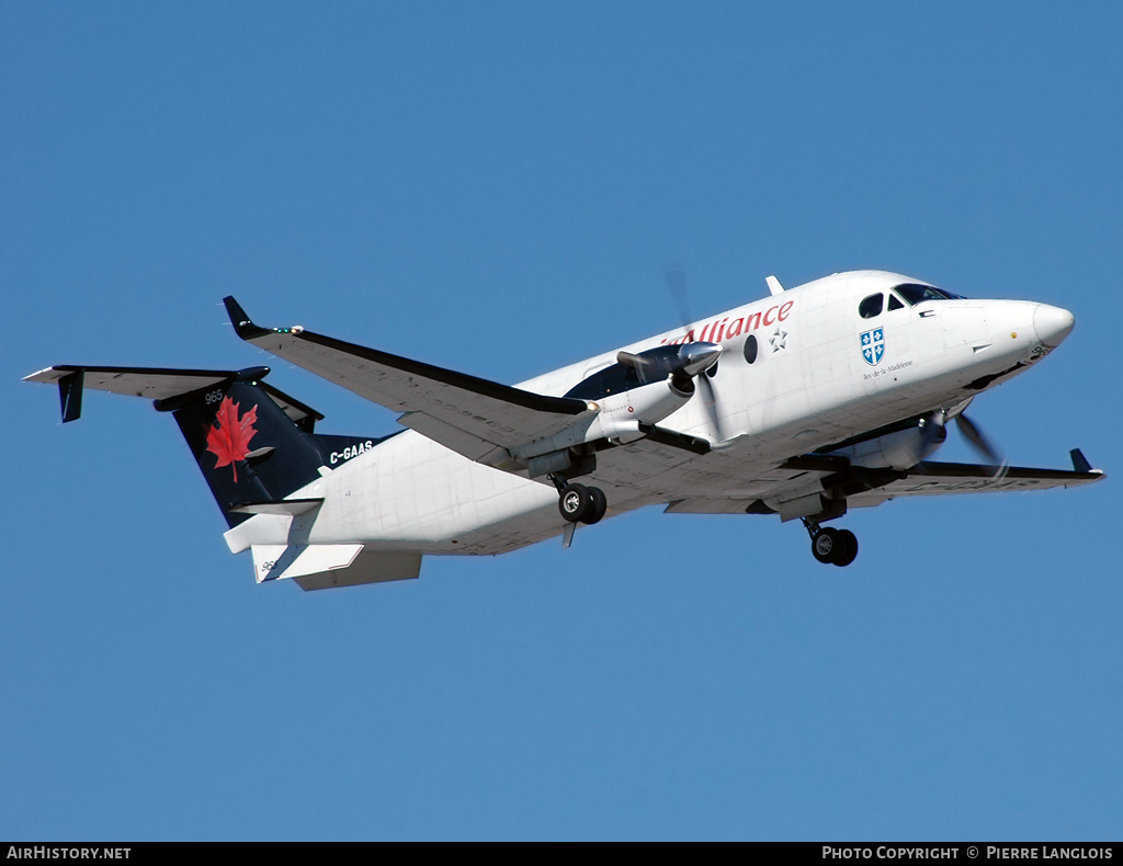 Aircraft Photo of C-GAAS | Raytheon 1900D | Air Alliance | AirHistory.net #237478