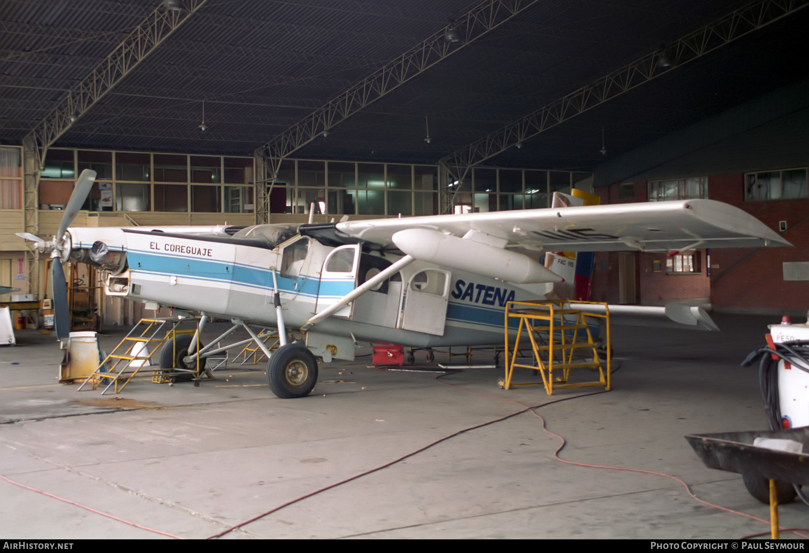 Aircraft Photo of FAC 1115 | Pilatus PC-6/B2-H2 Turbo Porter | Colombia - Satena | AirHistory.net #237496