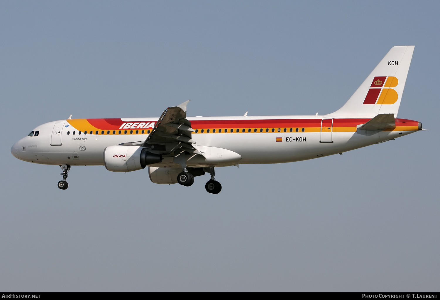 Aircraft Photo of EC-KOH | Airbus A320-214 | Iberia | AirHistory.net #237498