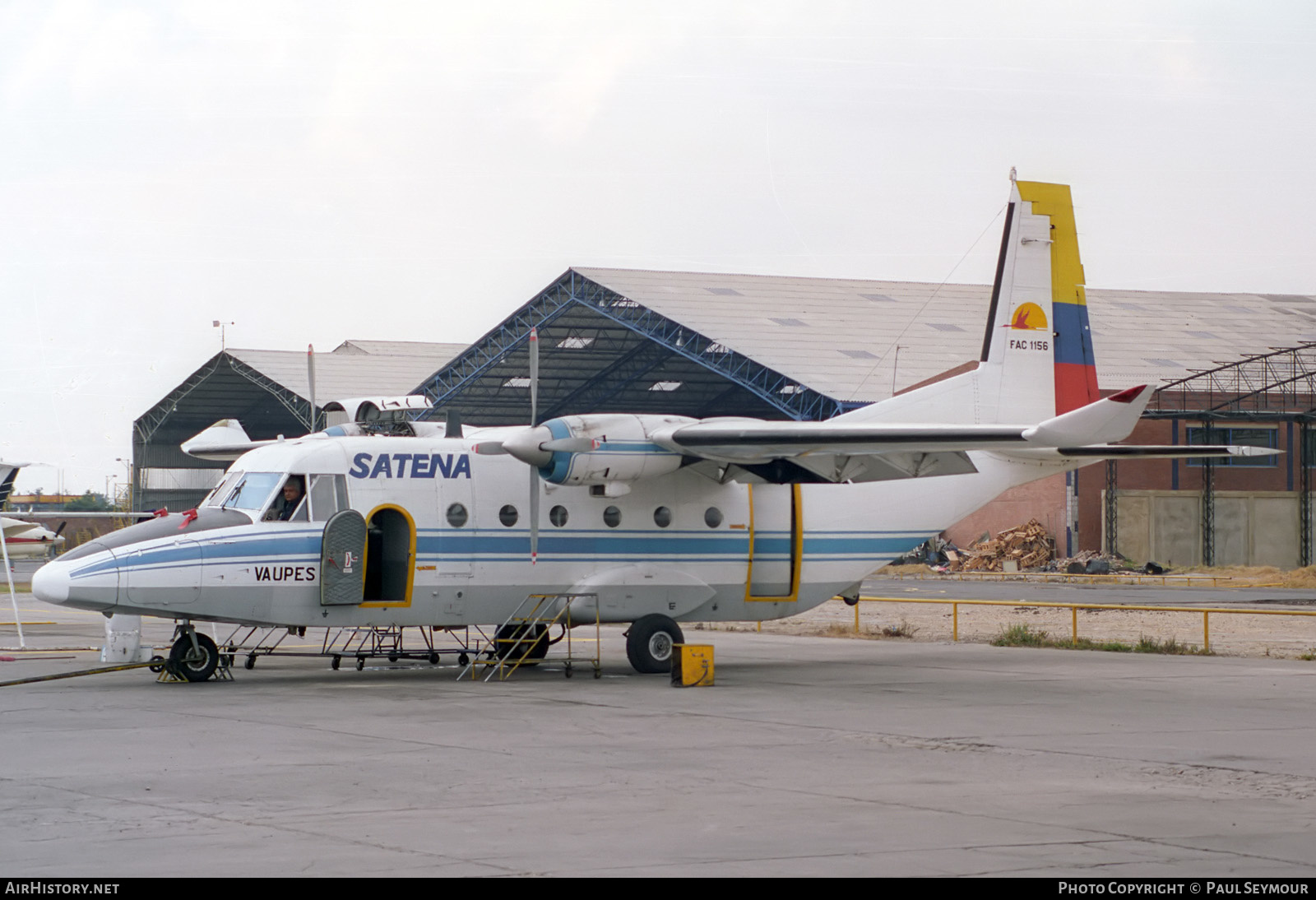 Aircraft Photo of FAC 1156 | CASA C-212-300 Aviocar | Colombia - Satena | AirHistory.net #237502