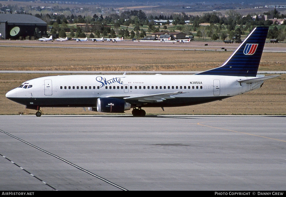 Aircraft Photo of N385UA | Boeing 737-322 | Shuttle by United | AirHistory.net #237511