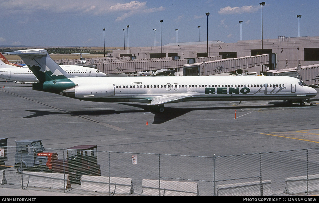 Aircraft Photo of N836RA | McDonnell Douglas MD-83 (DC-9-83) | Reno Air | AirHistory.net #237513