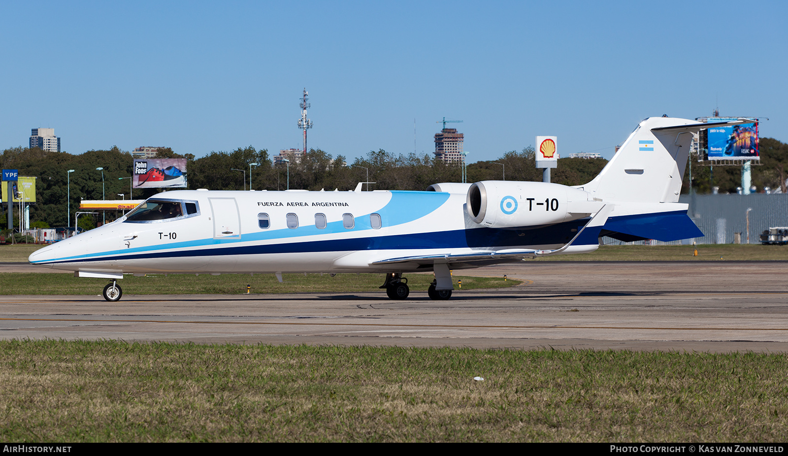 Aircraft Photo of T-10 | Learjet 60 | Argentina - Air Force | AirHistory.net #237517