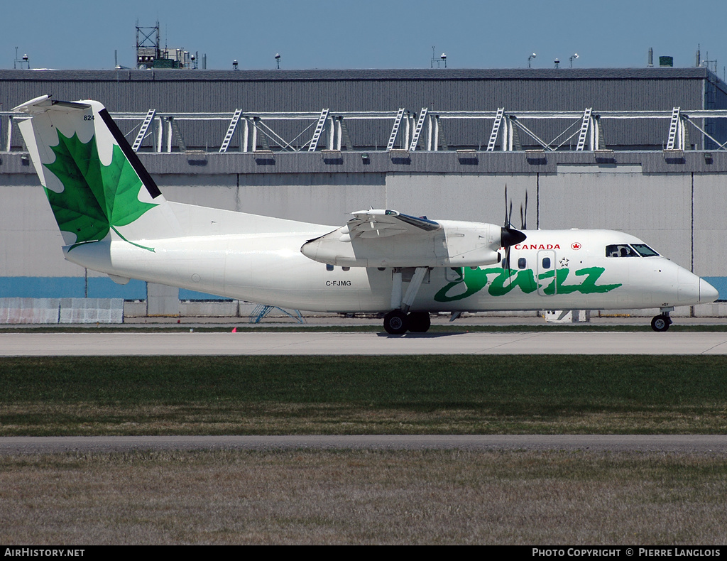 Aircraft Photo of C-FJMG | De Havilland Canada DHC-8-102 Dash 8 | Air Canada Jazz | AirHistory.net #237520