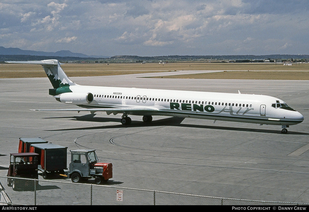 Aircraft Photo of N833RA | McDonnell Douglas MD-83 (DC-9-83) | Reno Air | AirHistory.net #237541
