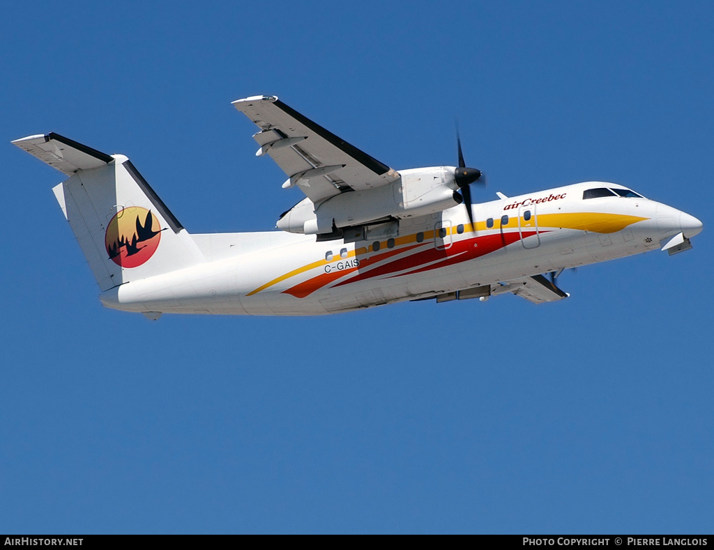 Aircraft Photo of C-GAIS | De Havilland Canada DHC-8-102 Dash 8 | Air Creebec | AirHistory.net #237542