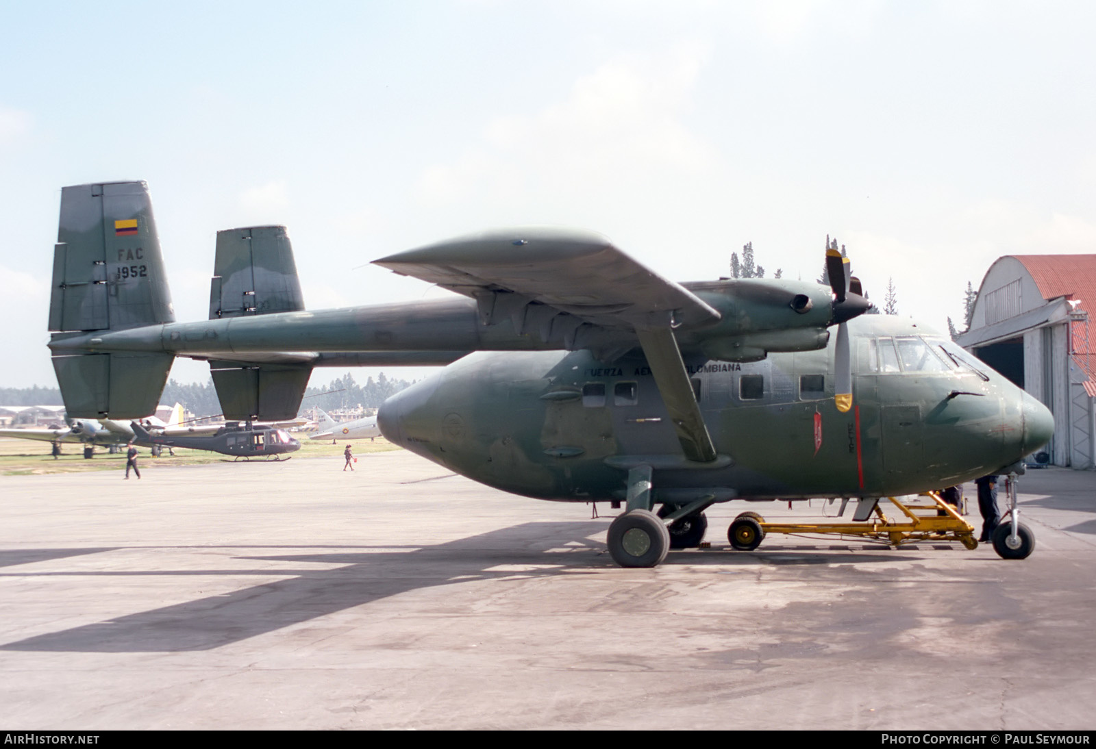 Aircraft Photo of FAC1952 | Israel Aircraft Industries IAI-201 Arava | Colombia - Air Force | AirHistory.net #237550