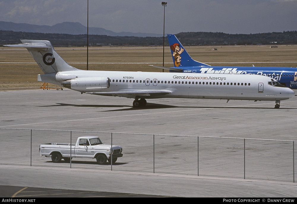 Aircraft Photo of N750RA | McDonnell Douglas MD-87 (DC-9-87) | Great American Airways | AirHistory.net #237553