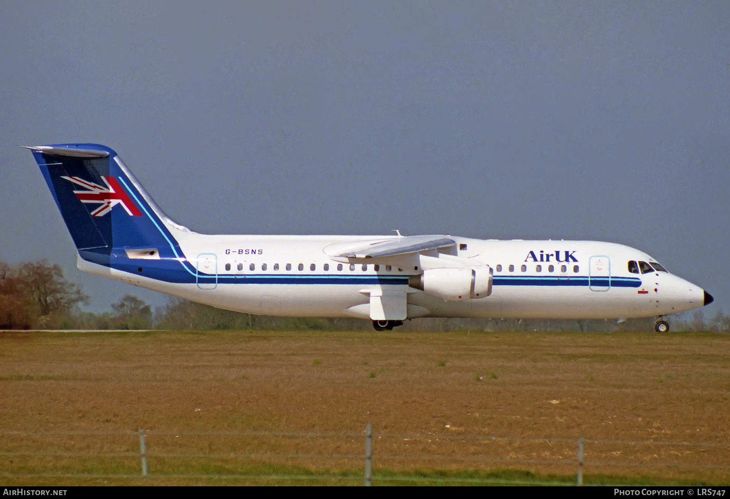 Aircraft Photo of G-BSNS | British Aerospace BAe-146-300 | Air UK | AirHistory.net #237566