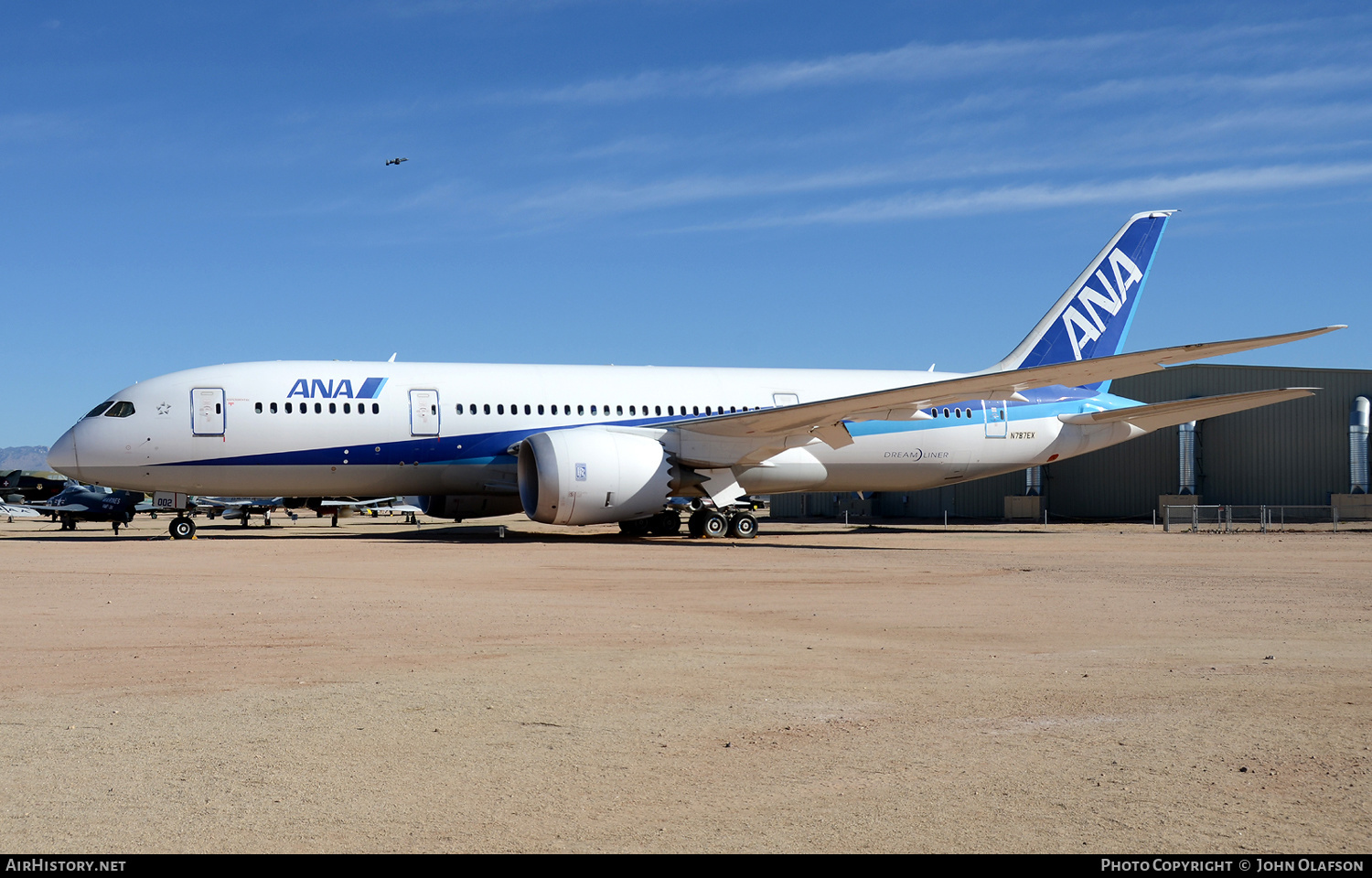 Aircraft Photo of N787EX | Boeing 787-8 Dreamliner | All Nippon Airways - ANA | AirHistory.net #237569
