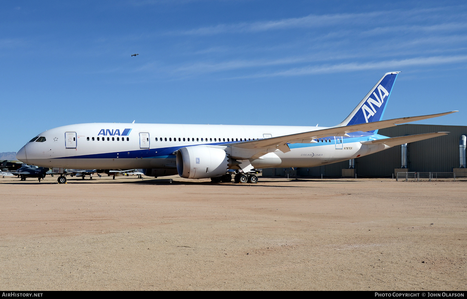 Aircraft Photo of N787EX | Boeing 787-8 Dreamliner | All Nippon Airways - ANA | AirHistory.net #237569