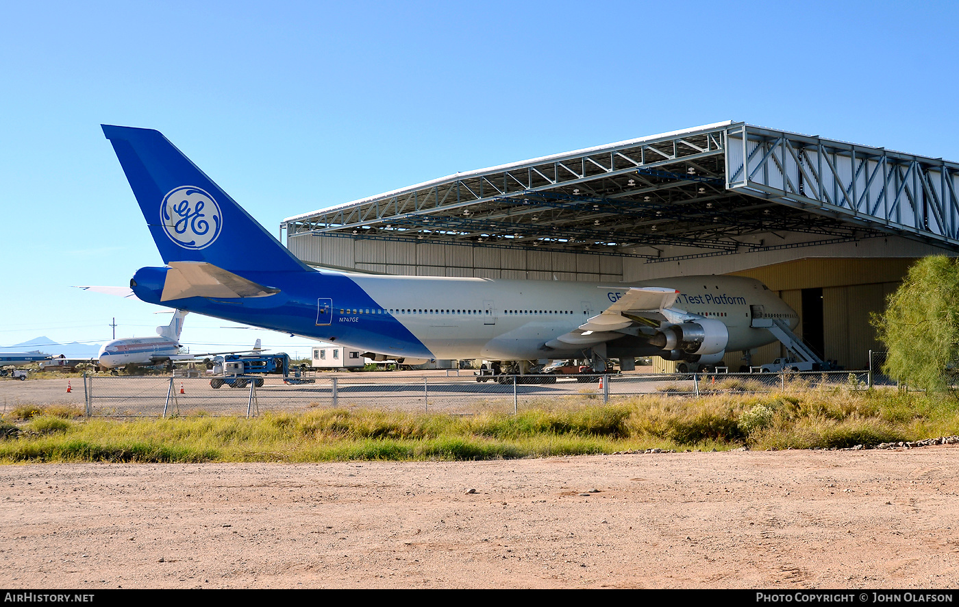 Aircraft Photo of N747GE | Boeing 747-121 | General Electric | AirHistory.net #237570