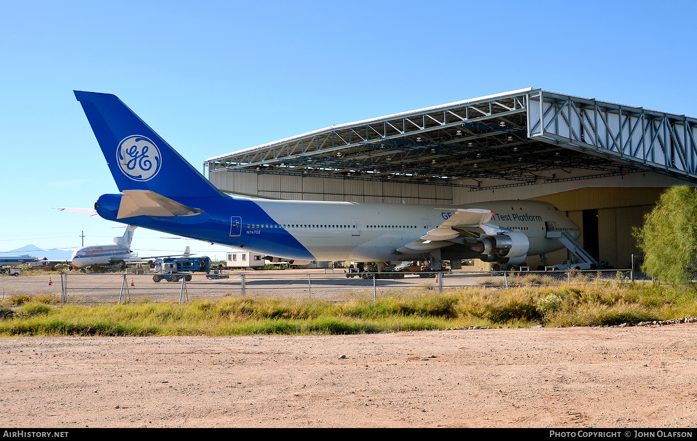 Aircraft Photo of N747GE | Boeing 747-121 | General Electric - GE | AirHistory.net #237570