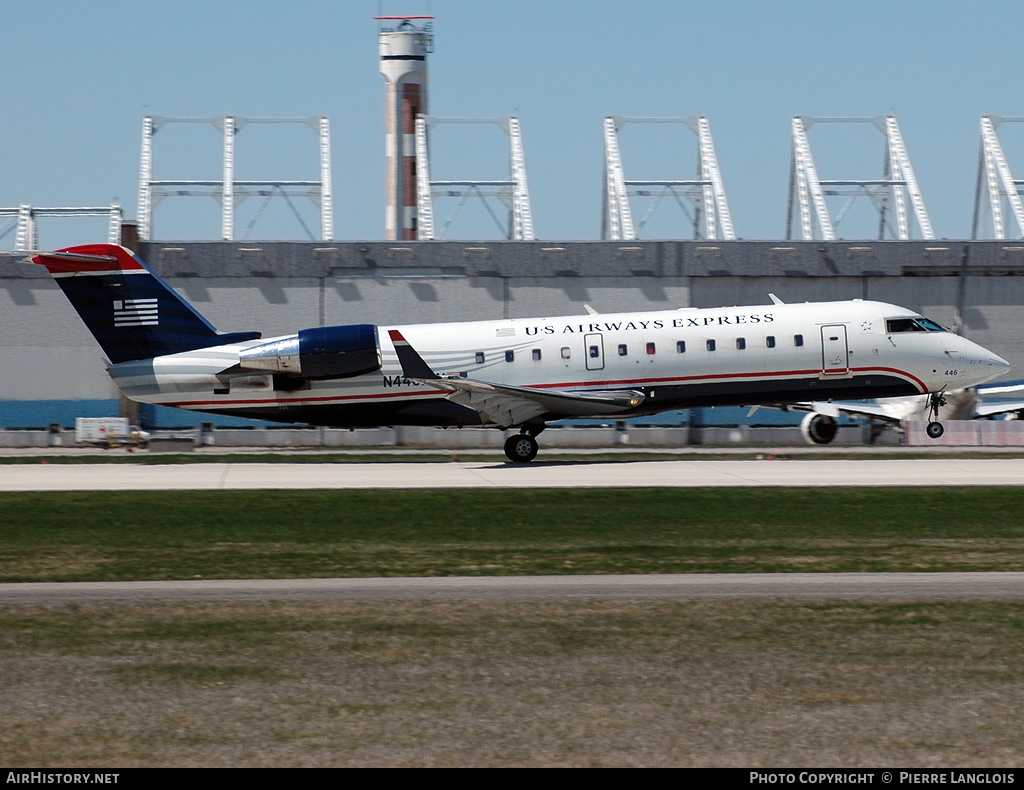 Aircraft Photo of N446AW | Bombardier CRJ-200LR (CL-600-2B19) | US Airways Express | AirHistory.net #237584