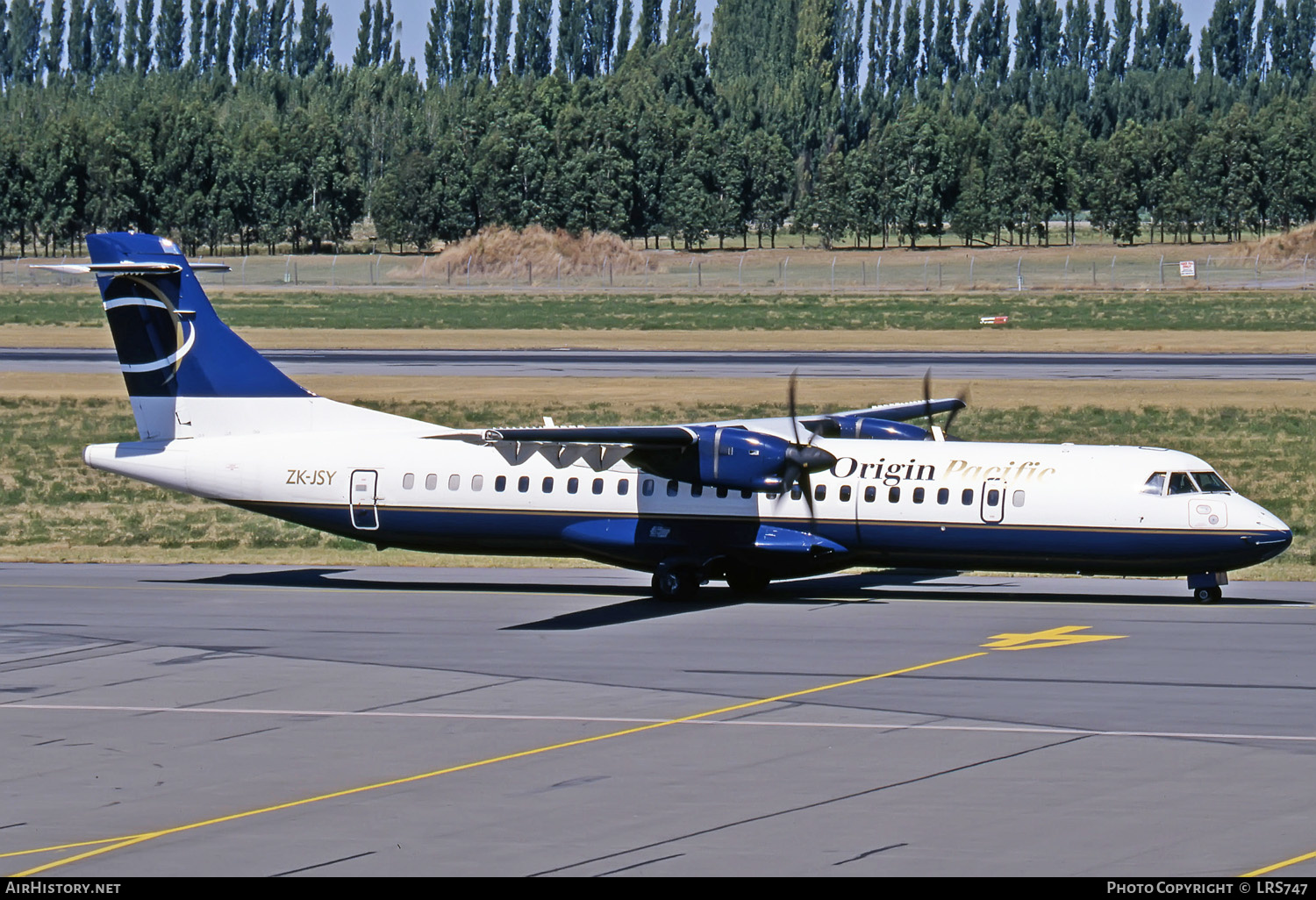 Aircraft Photo of ZK-JSY | ATR ATR-72-212 | Origin Pacific Airways | AirHistory.net #237586