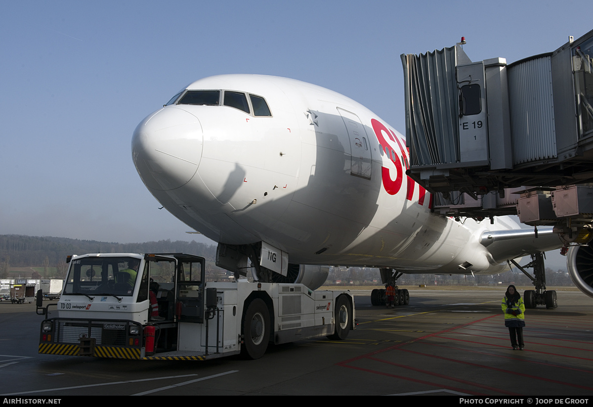 Aircraft Photo of HB-JNG | Boeing 777-300/ER | Swiss International Air Lines | AirHistory.net #237588