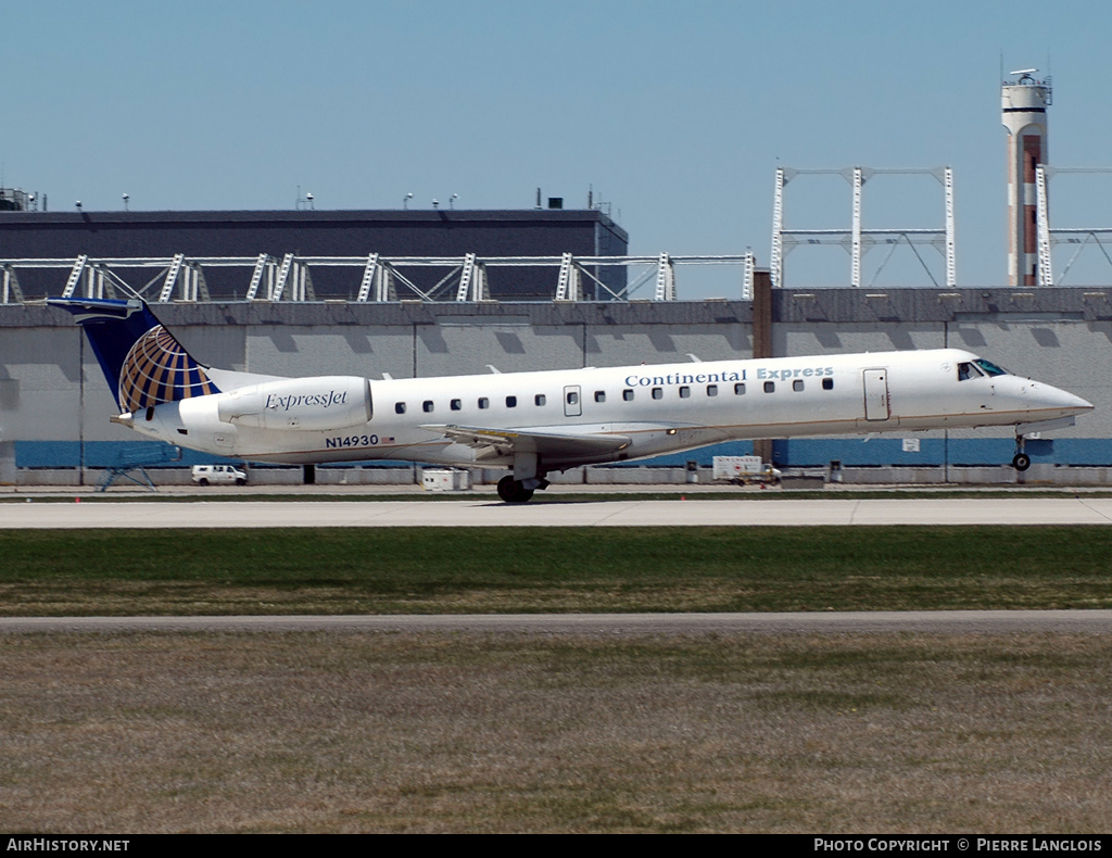 Aircraft Photo of N14930 | Embraer ERJ-145EP (EMB-145EP) | Continental Express | AirHistory.net #237604