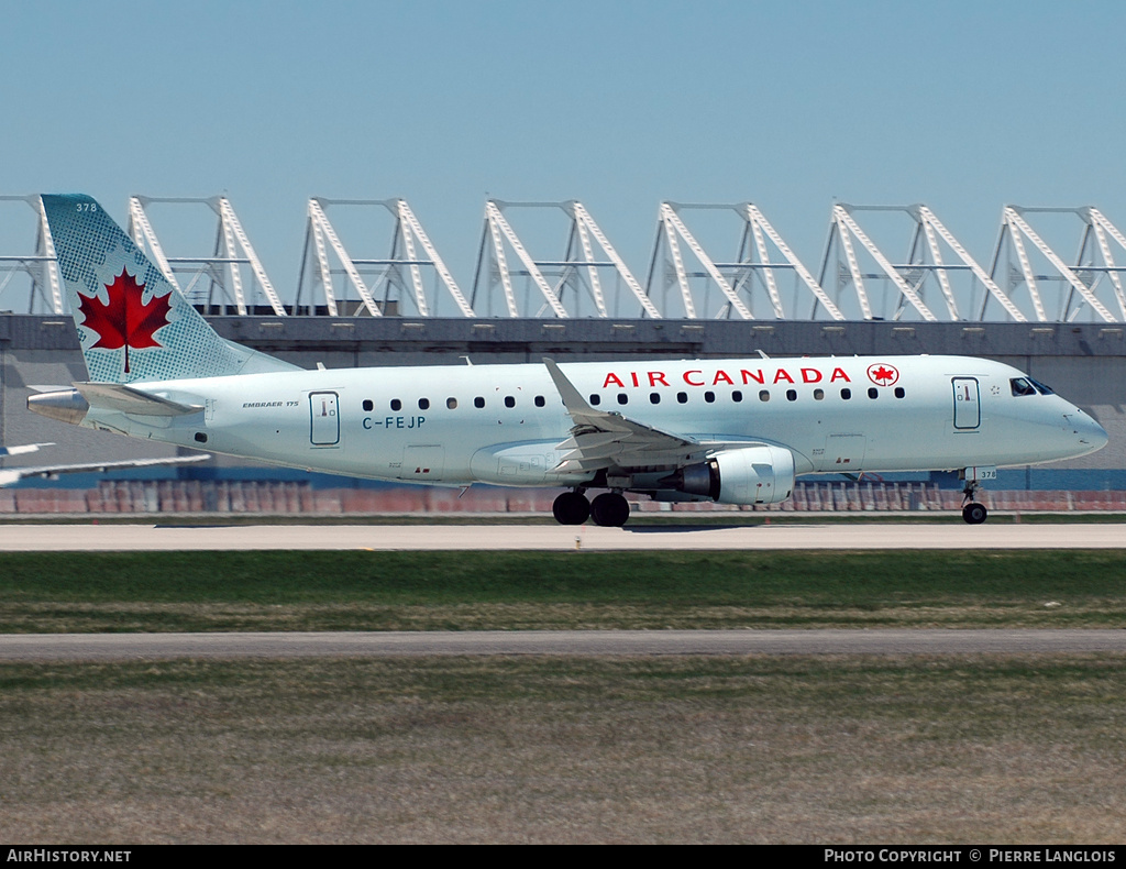 Aircraft Photo of C-FEJP | Embraer 175SU (ERJ-170-200SU) | Air Canada | AirHistory.net #237605