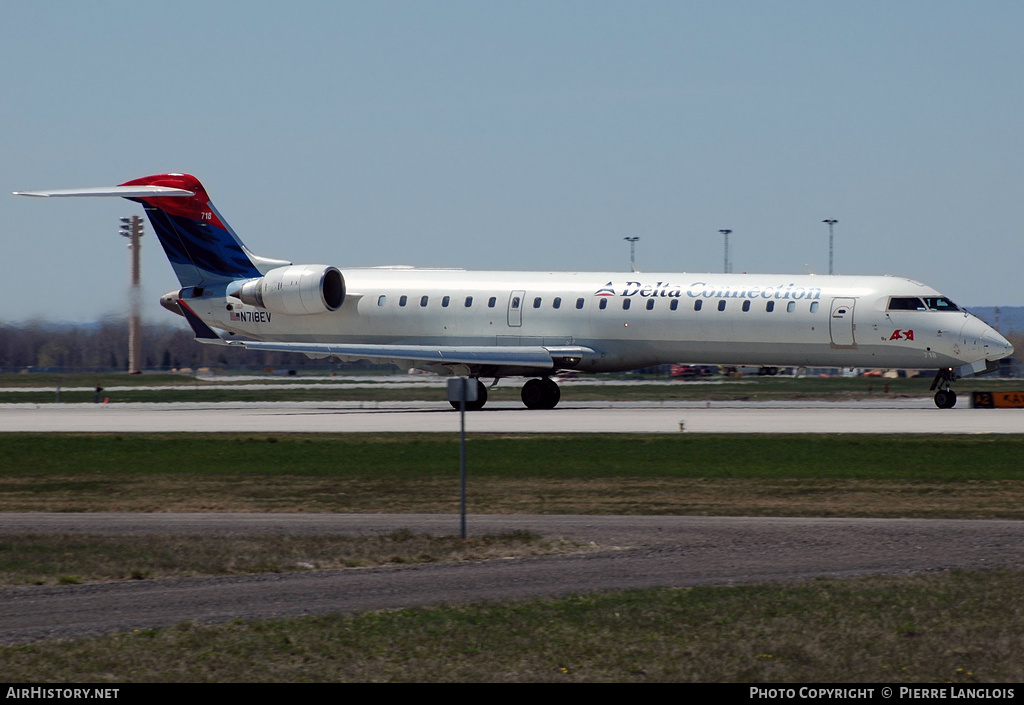 Aircraft Photo of N716EV | Bombardier CRJ-701ER (CL-600-2C10) | Delta Connection | AirHistory.net #237607