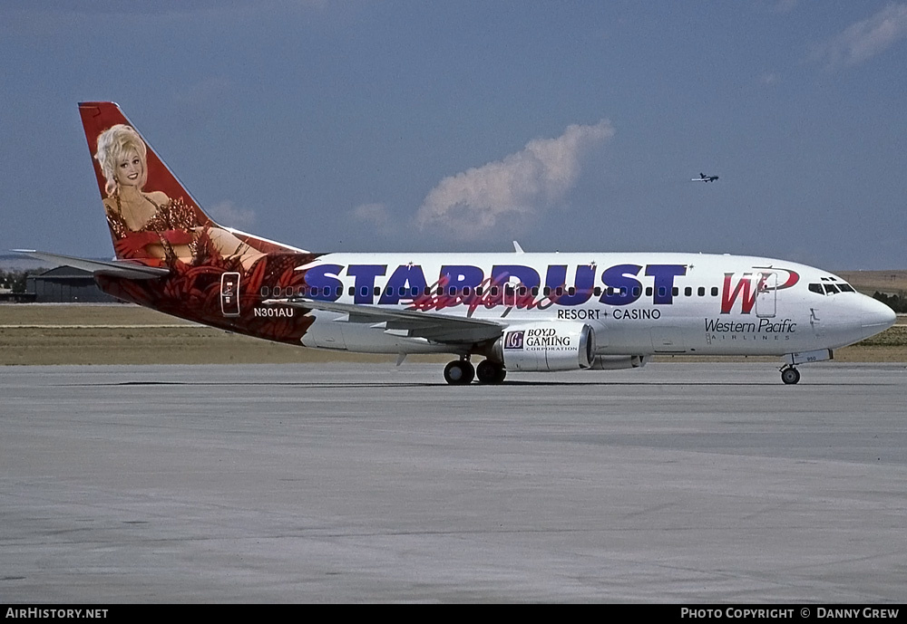 Aircraft Photo of N301AU | Boeing 737-301 | Western Pacific Airlines | AirHistory.net #237619
