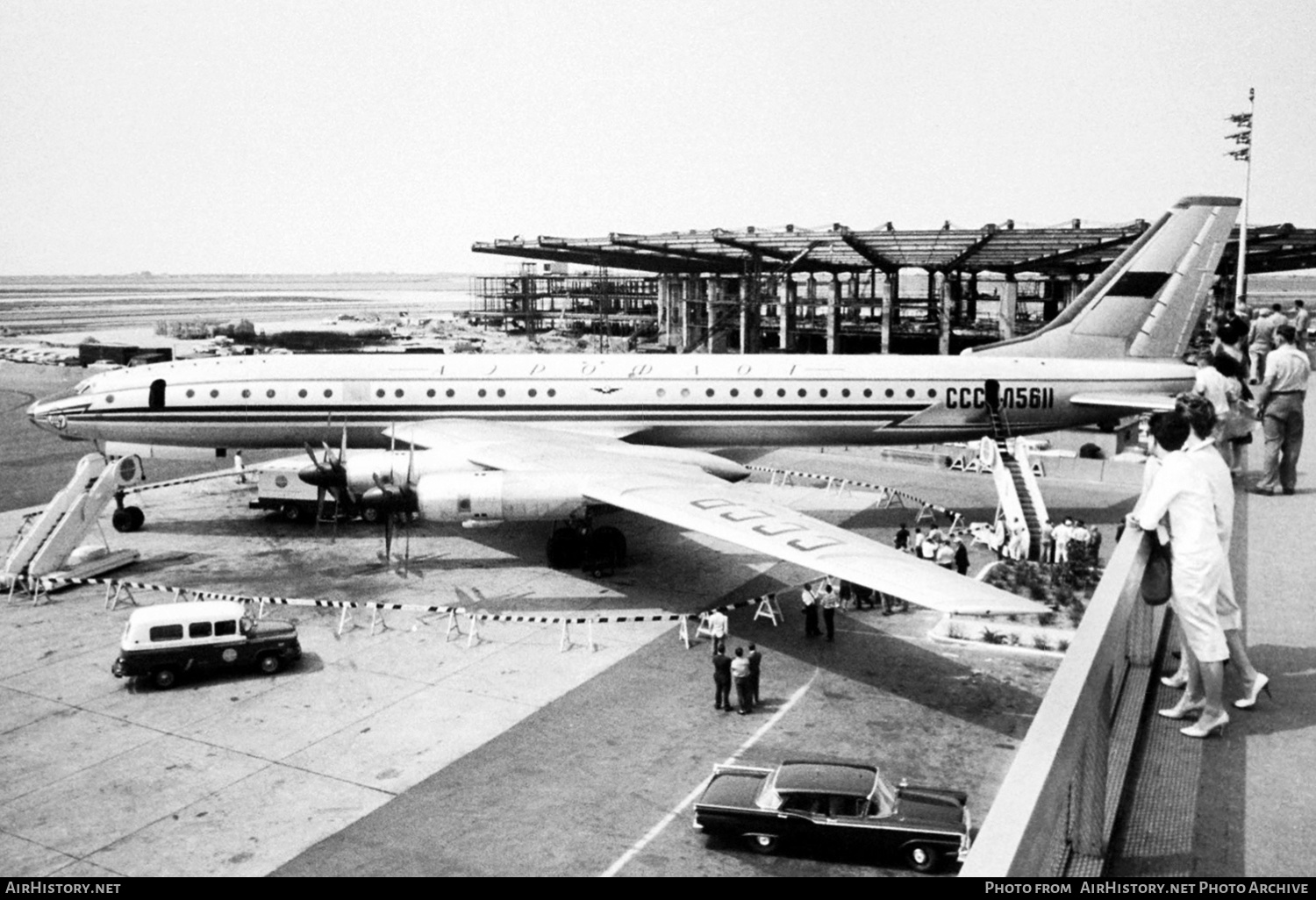 Aircraft Photo of CCCP-L5611 / CCCP-Л5611 | Tupolev Tu-114A | Aeroflot | AirHistory.net #237635