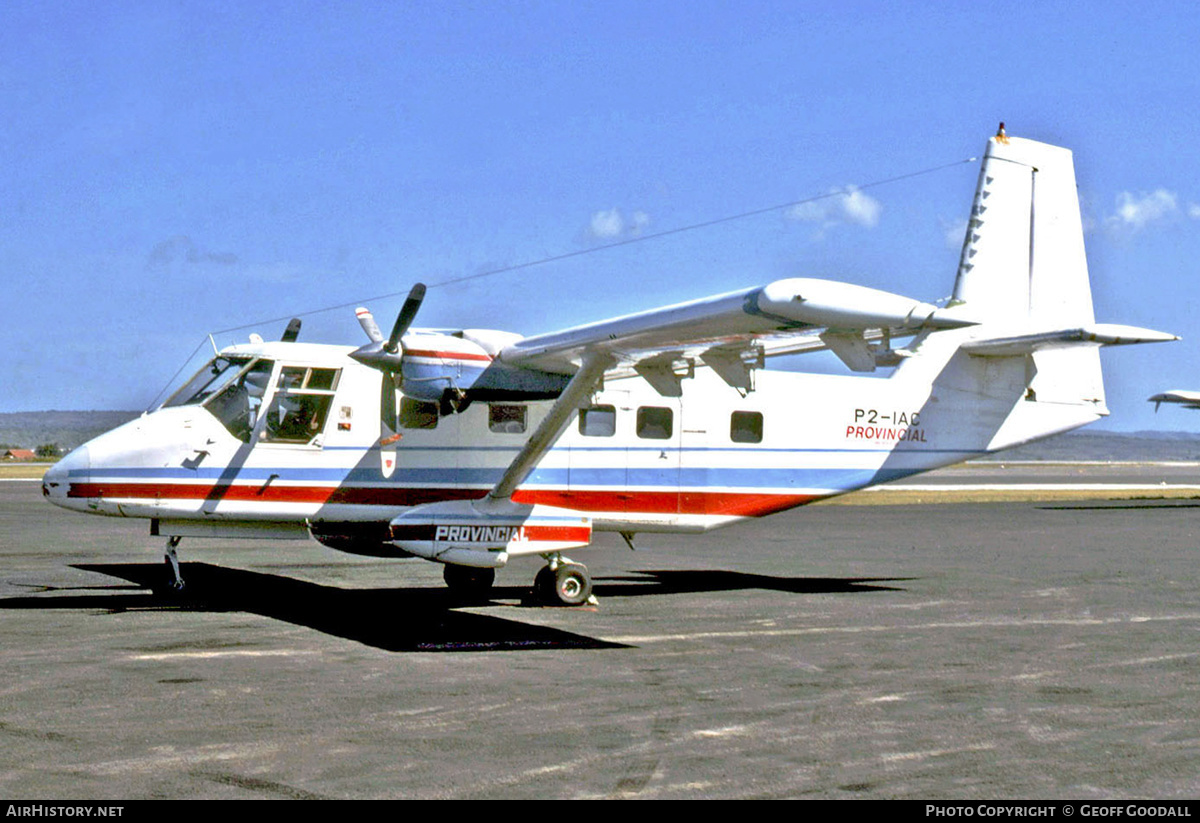 Aircraft Photo of P2-IAC | GAF N-22B Nomad | Provincial Air Services | AirHistory.net #237641
