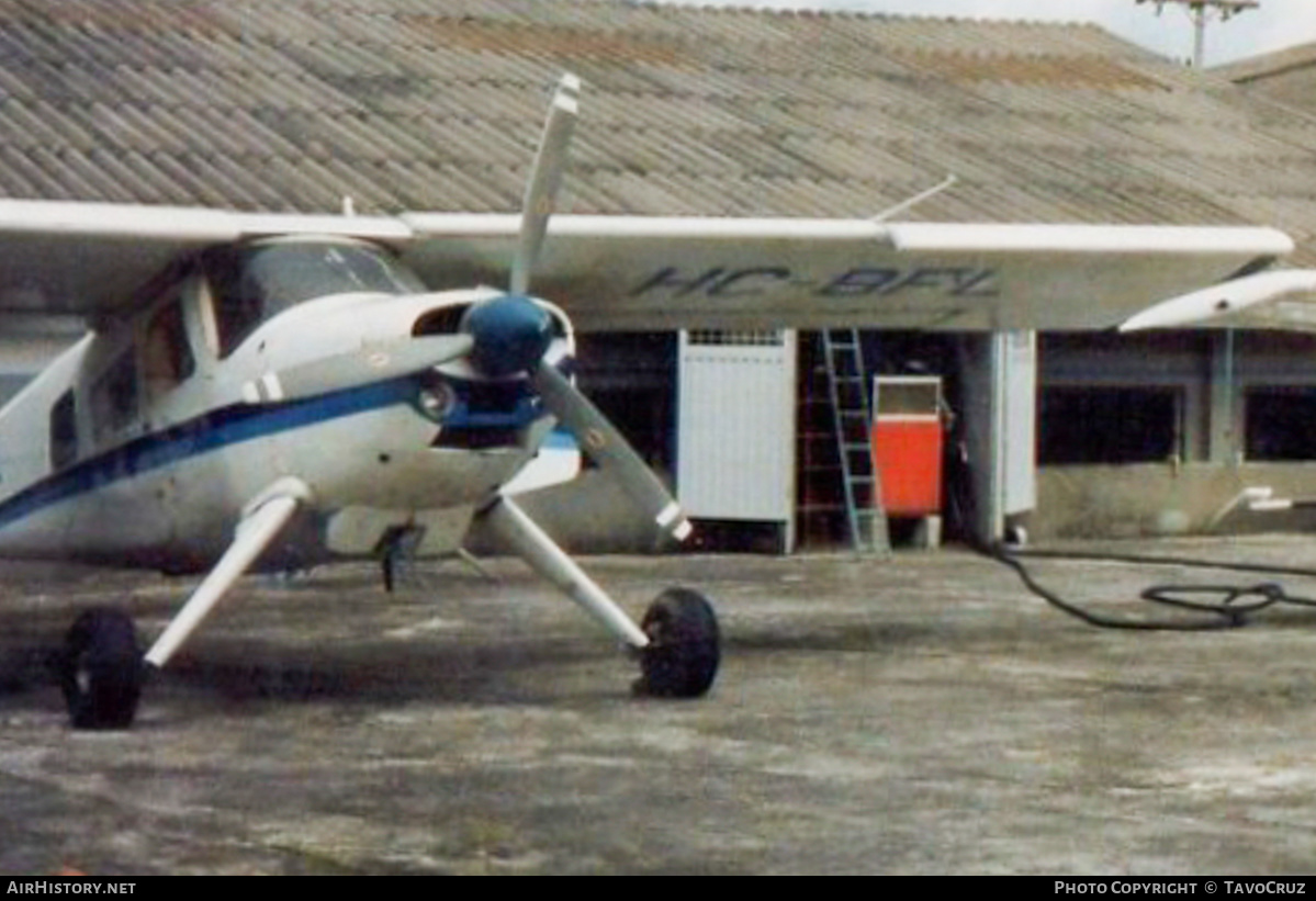 Aircraft Photo of HC-BFL | Helio H-295 Super Courier | Aero Regional | AirHistory.net #237670