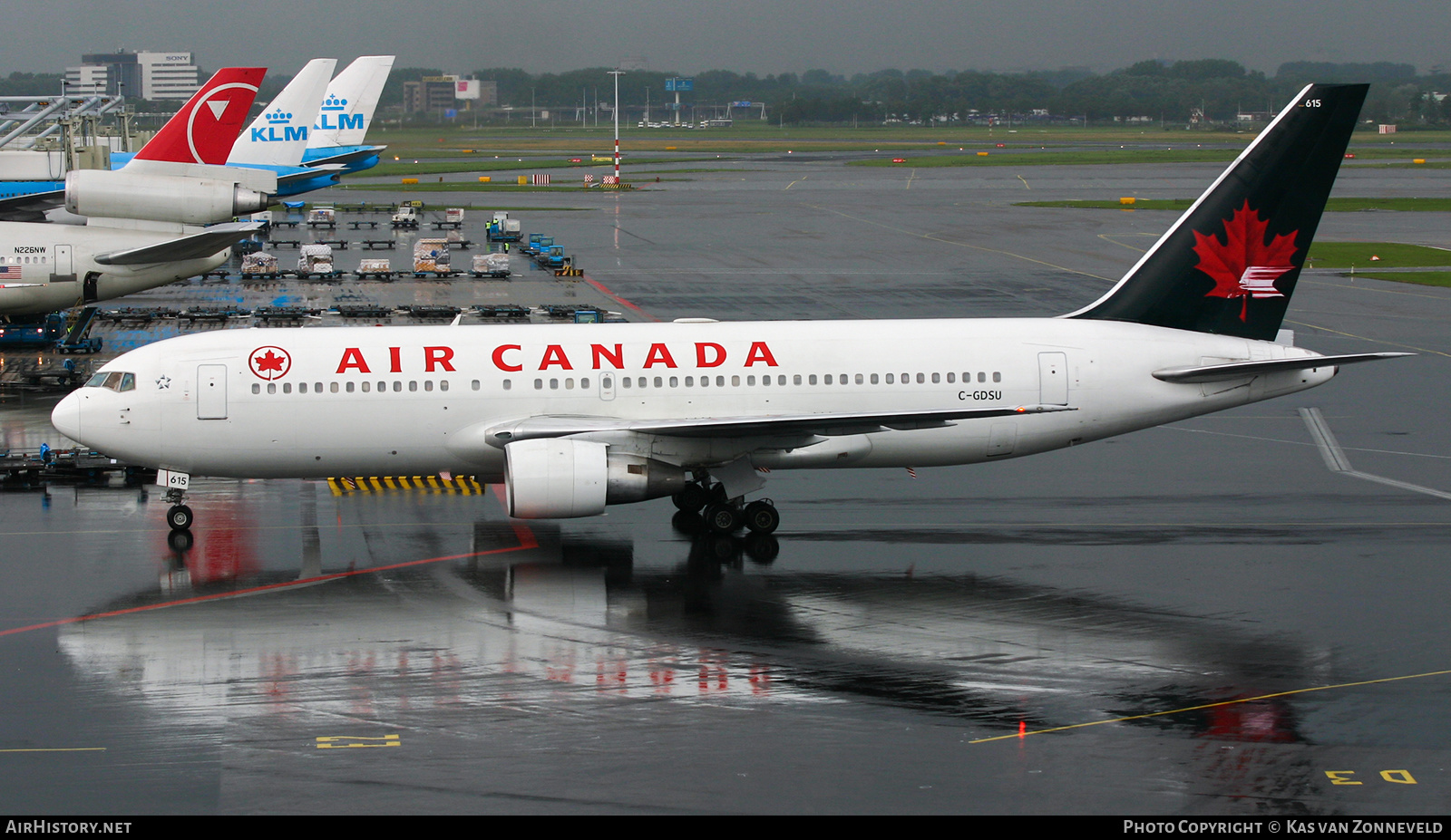 Aircraft Photo of C-GDSU | Boeing 767-233/ER | Air Canada | AirHistory.net #237677