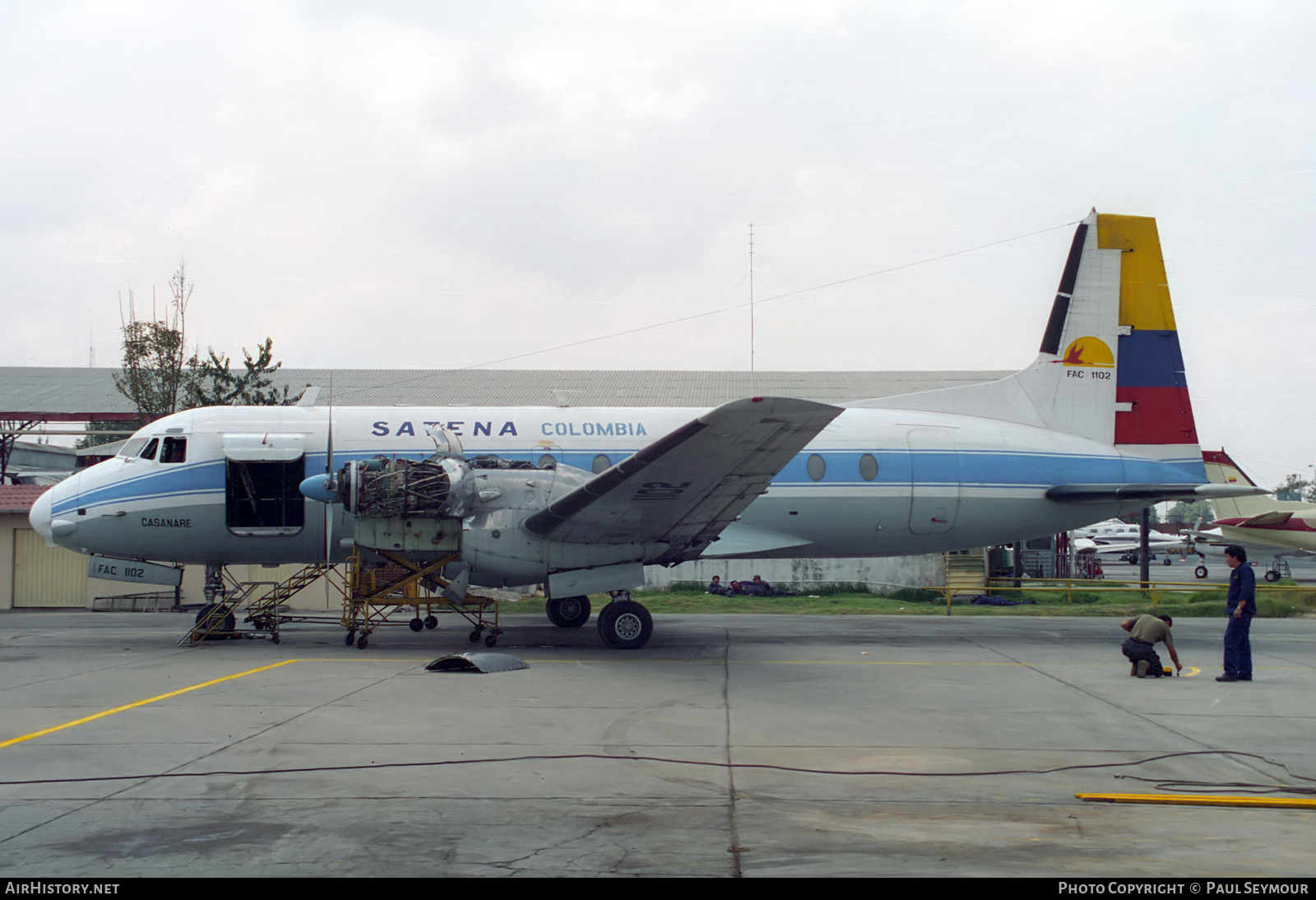 Aircraft Photo of FAC 1102 | Hawker Siddeley HS-748 Srs2A/260 | Colombia - Satena | AirHistory.net #237685