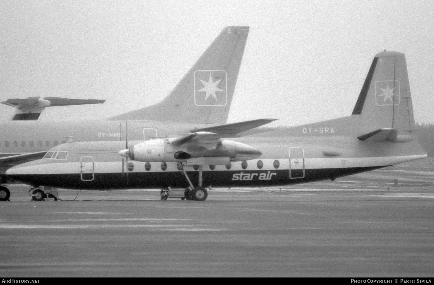 Aircraft Photo of OY-SRA | Fokker F27-600 Friendship | Star Air | AirHistory.net #237714