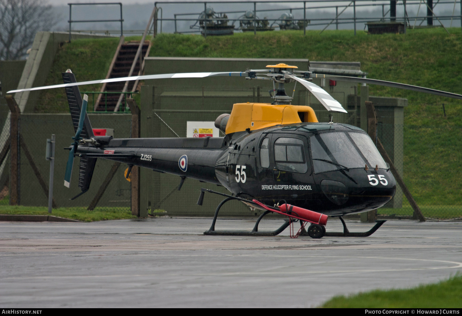Aircraft Photo of ZJ255 | Eurocopter AS-350BB Squirrel HT1 | UK - Air Force | AirHistory.net #237717