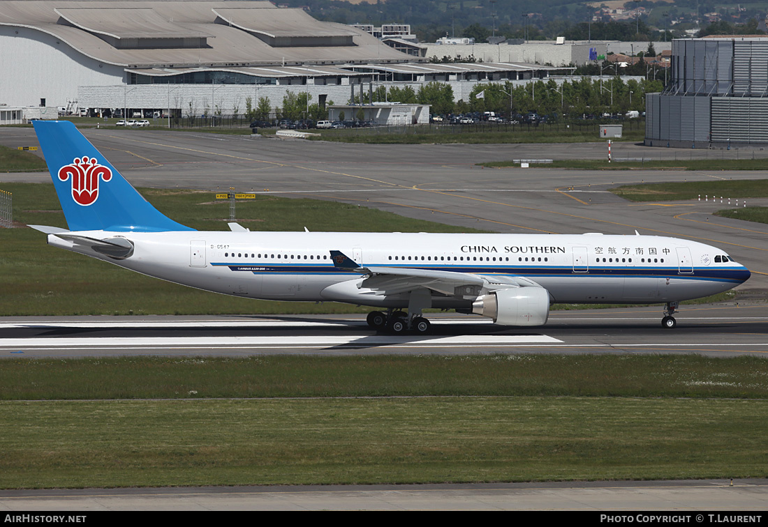 Aircraft Photo of B-6547 | Airbus A330-223 | China Southern Airlines | AirHistory.net #237725