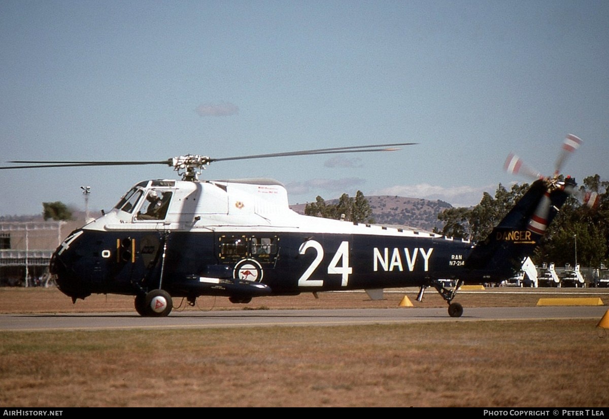 Aircraft Photo of N7-214 | Westland WS-58 Wessex HAS.31B | Australia - Navy | AirHistory.net #237731
