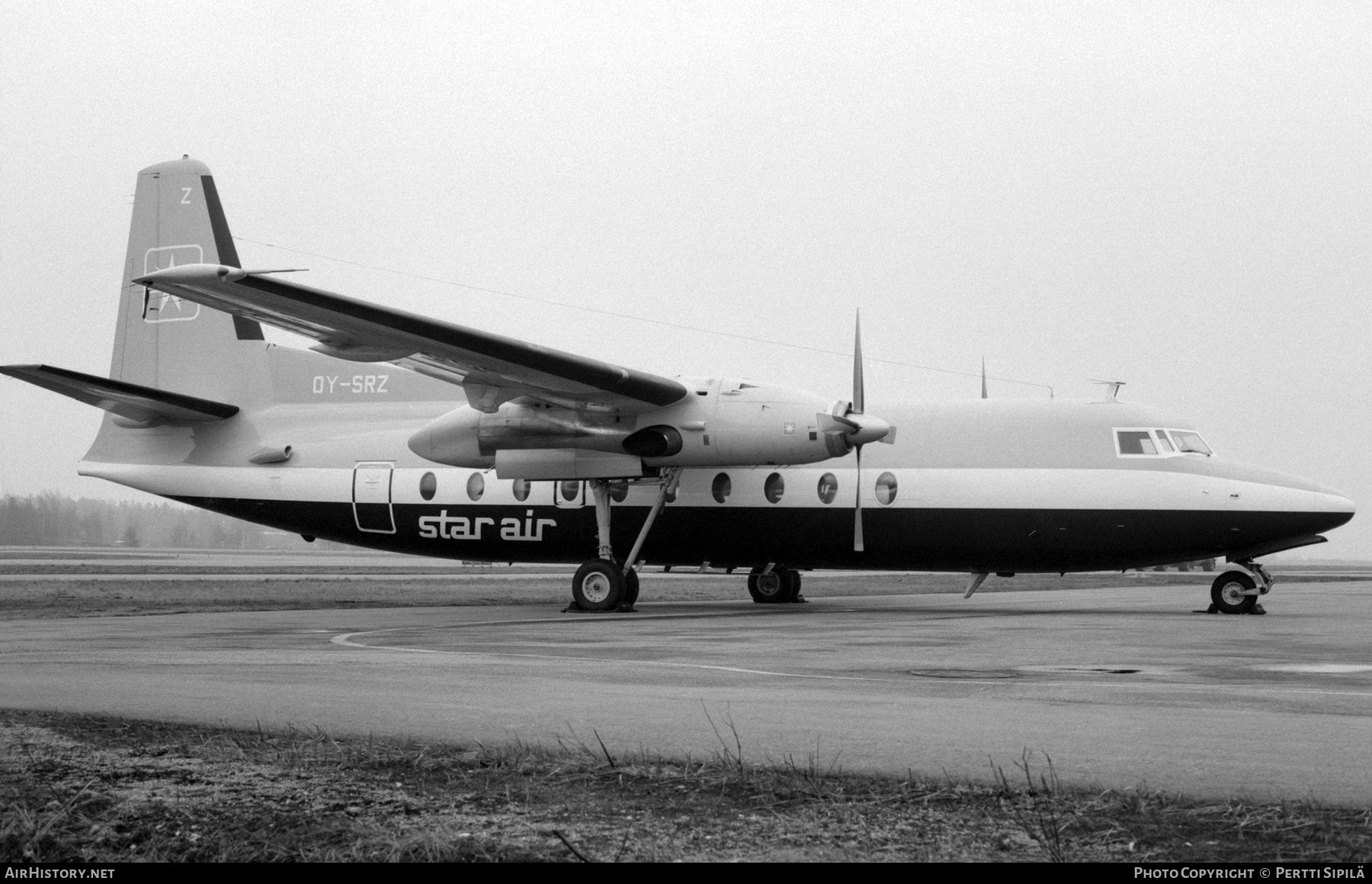 Aircraft Photo of OY-SRZ | Fokker F27-600 Friendship | Star Air | AirHistory.net #237732
