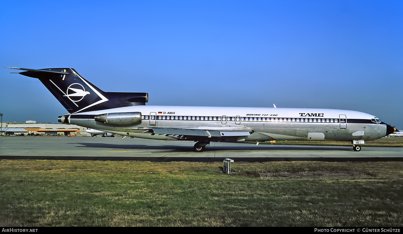 Aircraft Photo of D-ABHI | Boeing 727-230/Adv | TAME - Transportes Aéreos Militares Ecuatorianos | AirHistory.net #237736