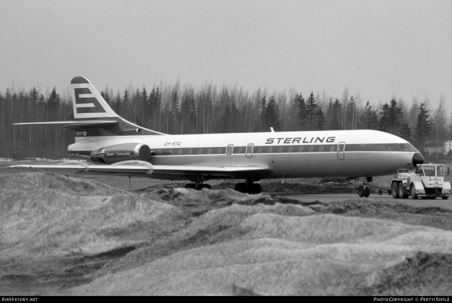 Aircraft Photo of OY-STG | Sud SE-210 Caravelle 10B3 Super B | Sterling Airways | AirHistory.net #237767