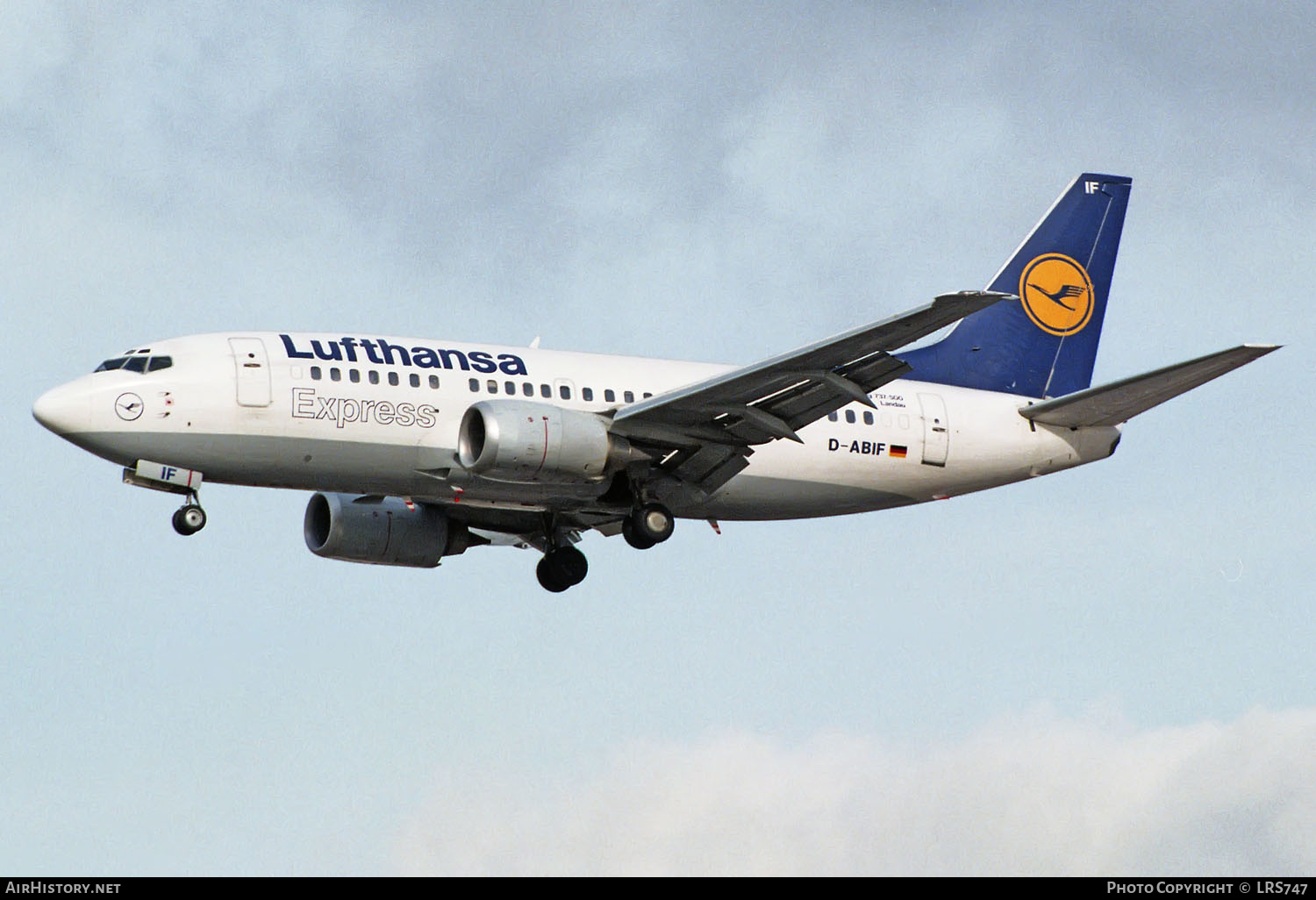 Aircraft Photo of D-ABIF | Boeing 737-530 | Lufthansa Express | AirHistory.net #237772