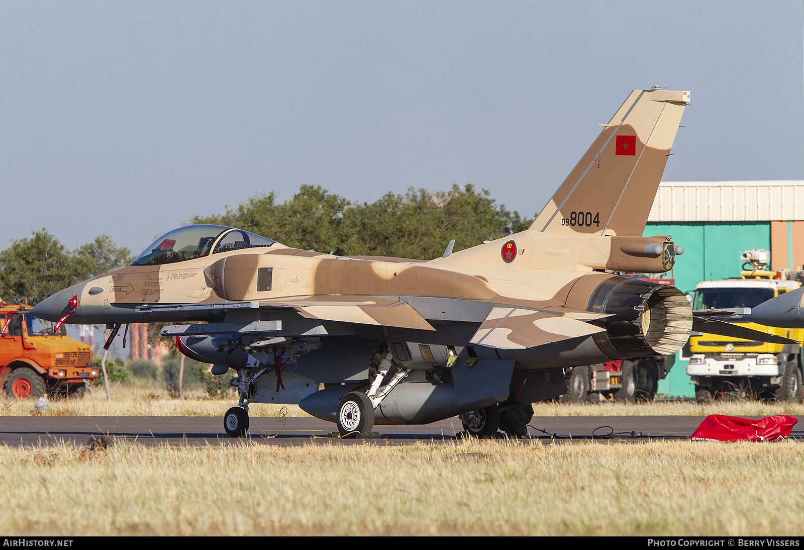 Aircraft Photo of 08-8004 | Lockheed Martin F-16C Fighting Falcon | Morocco - Air Force | AirHistory.net #237776