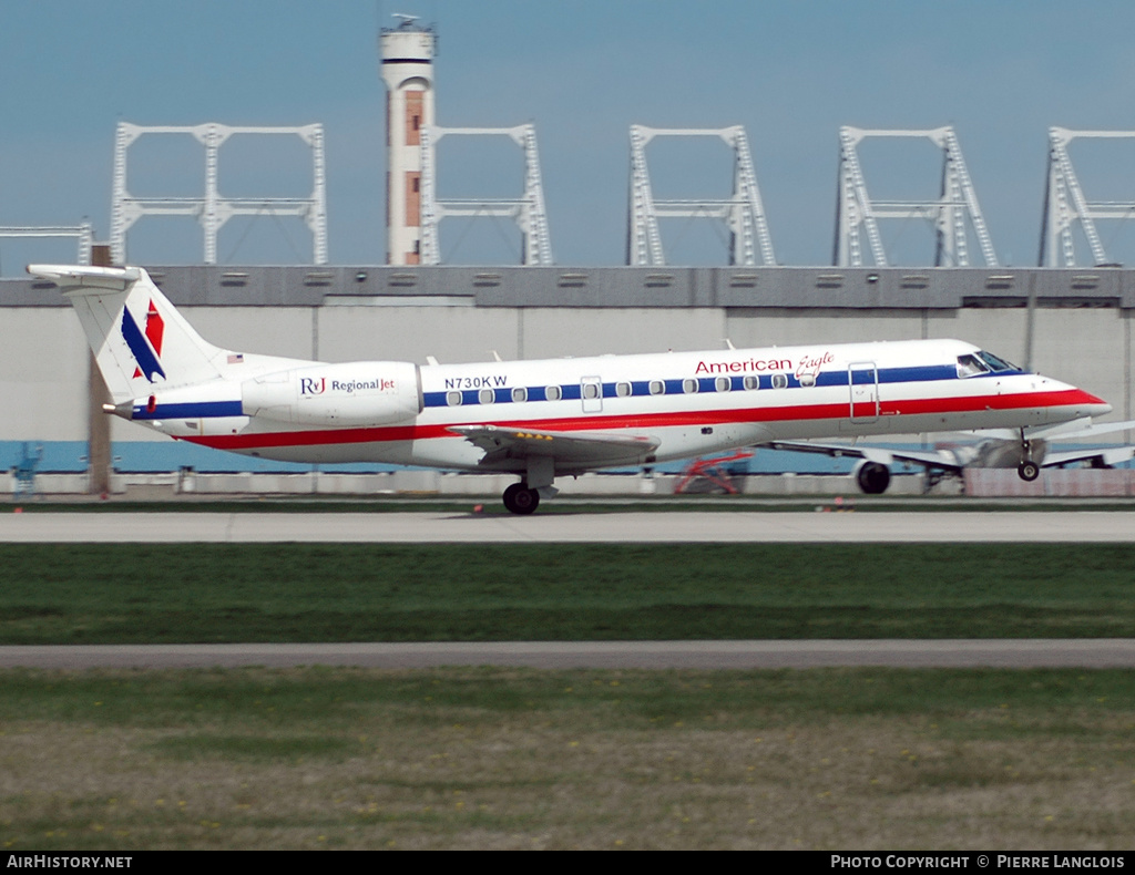 Aircraft Photo of N730KW | Embraer ERJ-135LR (EMB-135LR) | American Eagle | AirHistory.net #237778