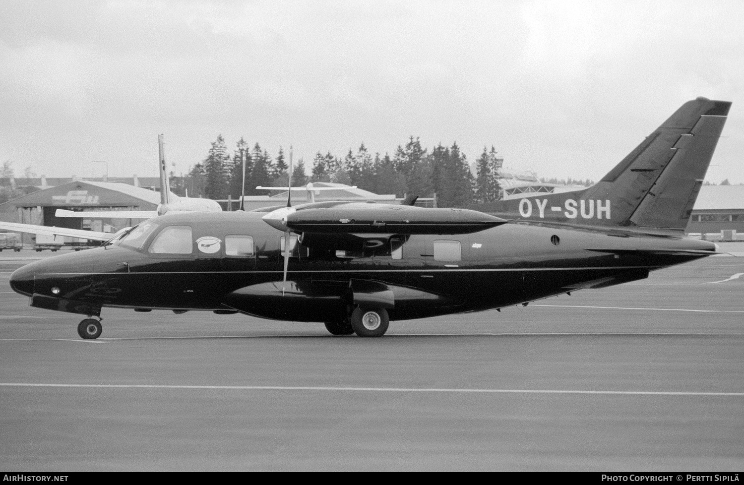 Aircraft Photo of OY-SUH | Mitsubishi MU-2 Marquise (MU-2B-60) | Magpie Aviation | AirHistory.net #237793