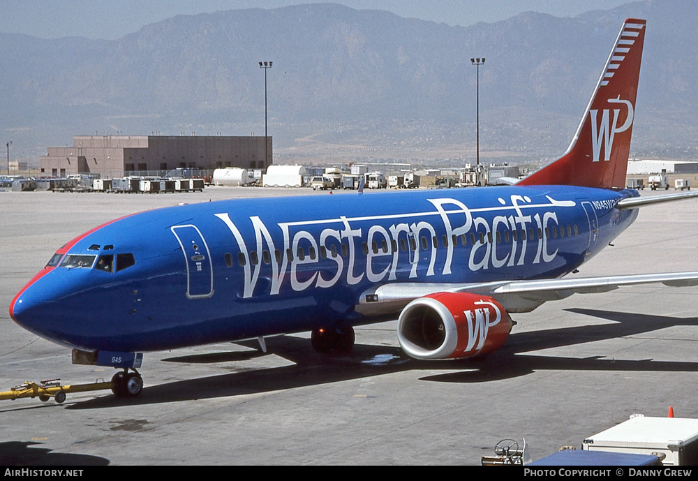 Aircraft Photo of N945WP | Boeing 737-3K9 | Western Pacific Airlines | AirHistory.net #237798