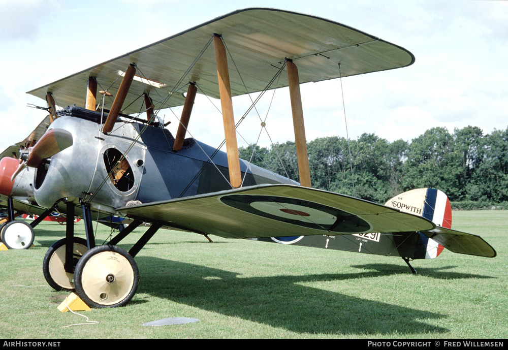 Aircraft Photo of G-ASOP / B6291 | Sopwith F-1 Camel (replica) | UK - Air Force | AirHistory.net #237806