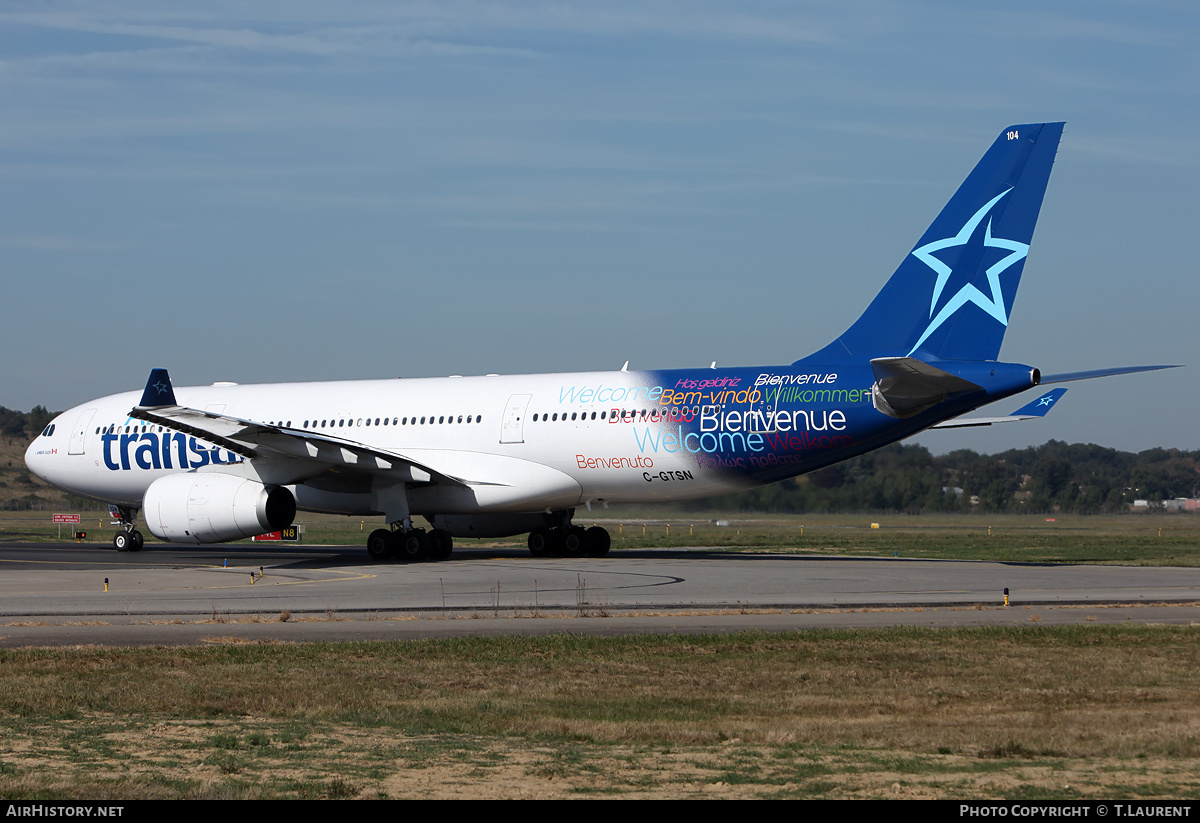 Aircraft Photo of C-GTSN | Airbus A330-243 | Air Transat | AirHistory.net #237845