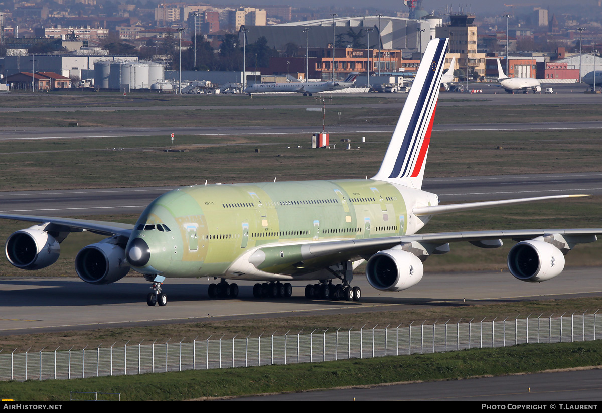 Aircraft Photo of F-WWSL | Airbus A380-861 | Air France | AirHistory.net #237846