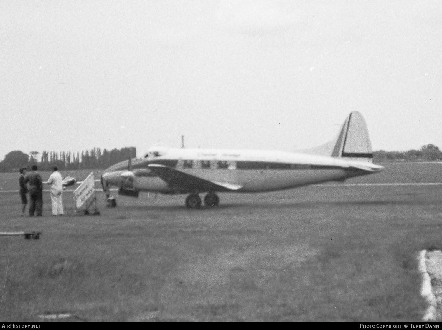Aircraft Photo of G-ANVU | De Havilland D.H. 104 Dove 1B | Channel Airways | AirHistory.net #237855