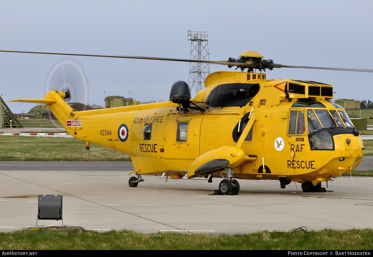 Aircraft Photo of XZ594 | Westland WS-61 Sea King HAR3 | UK - Air Force | AirHistory.net #237860