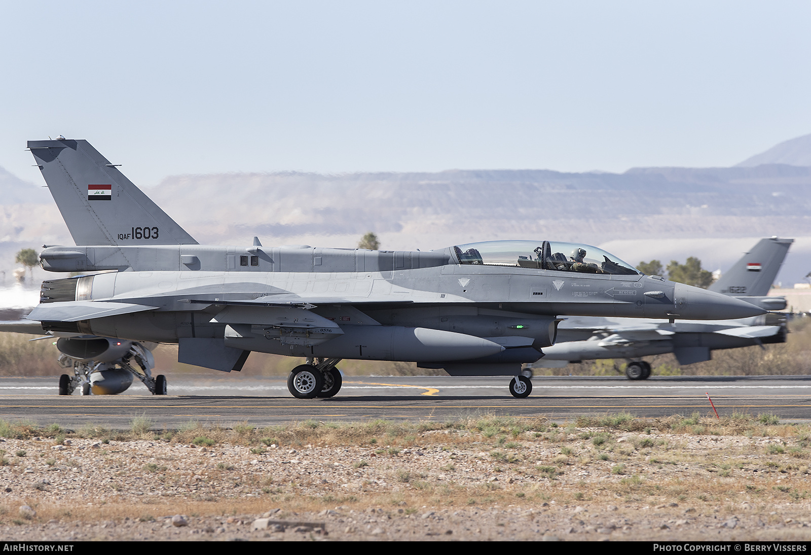 Aircraft Photo of 1603 / IQAF-1603 | Lockheed Martin F-16D Fighting Falcon | Iraq - Air Force | AirHistory.net #237873