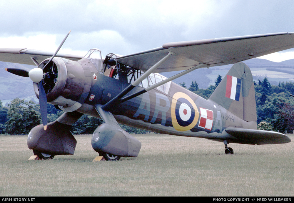 Aircraft Photo of G-AZWT / V9441 | Westland Lysander Mk.IIIA | UK - Air Force | AirHistory.net #237886